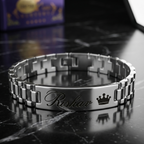 Personalized Brass Name Bracelet for Men & Boys – Custom Engraved Name Bracelet